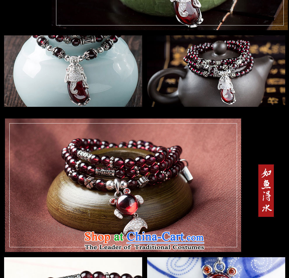 The Good of pomegranate stone women multi-slice, multi-turn crystal hand chain hand string bead addition girlfriend Tanabata Festival birthday gift mother Christmas presents multiple laps, ancient animals MYSTIC FORCE image, prices, brand platters! The elections are supplied in the national character of distribution, so action, buy now enjoy more preferential! As soon as possible.