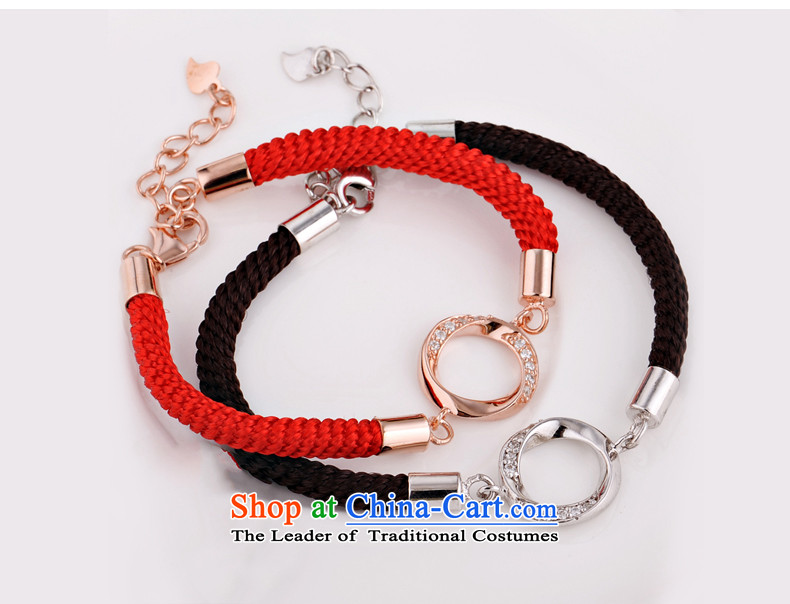 Maomao 925 silver bracelet couples red couples ornaments are accompanied by a couple hand chain women - Chinese red picture, prices, brand platters! The elections are supplied in the national character of distribution, so action, buy now enjoy more preferential! As soon as possible.