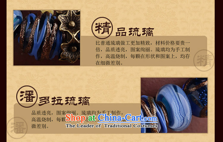 Original retro-Tibetan ethnic decor hand chain female blue glaze agate hand string China wind jewelry products wrist net size (Posted Amount )17-20 wrist cm photo, prices, brand platters! The elections are supplied in the national character of distribution, so action, buy now enjoy more preferential! As soon as possible.