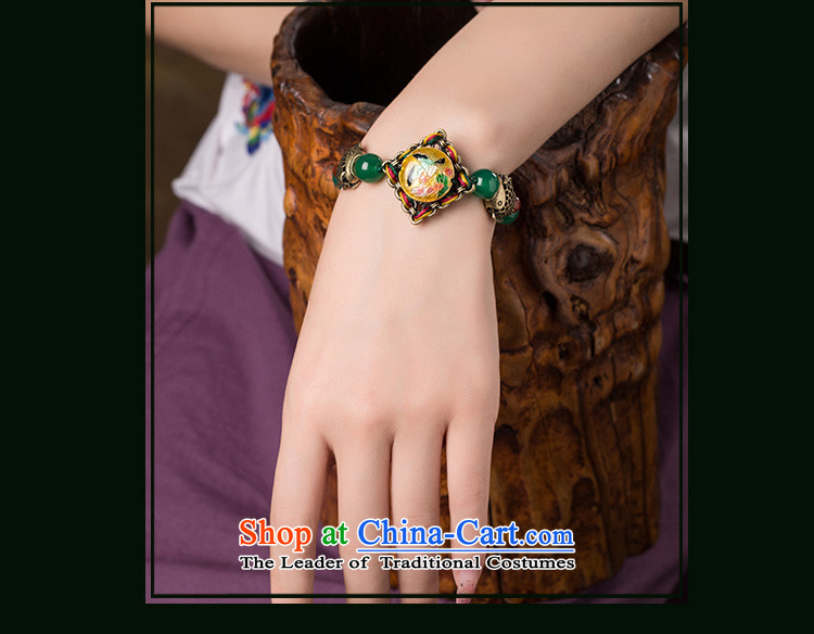 Original Cloisonne Accessory ethnic hand manually link agate hand woven retro female string China wind jewelry wrist net size (Posted Amount )14-16.5 wrist cm photo, prices, brand platters! The elections are supplied in the national character of distribution, so action, buy now enjoy more preferential! As soon as possible.