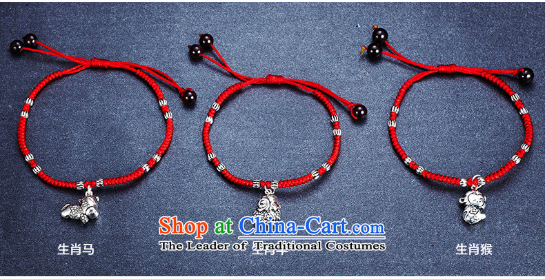 Gde 925 silver Red Hand chain female zodiac couples hand chain retro and silverware this year by the red light on the sheep of the Chinese zodiac license picture, prices, brand platters! The elections are supplied in the national character of distribution, so action, buy now enjoy more preferential! As soon as possible.