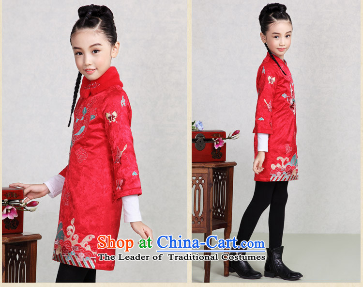 The Burkina found 2015 autumn and winter new children's wear girls clip cotton qipao warm long-sleeved CUHK long-sleeved cheongsam dress with a couplet child 150 pictures, prices, brand platters! The elections are supplied in the national character of distribution, so action, buy now enjoy more preferential! As soon as possible.