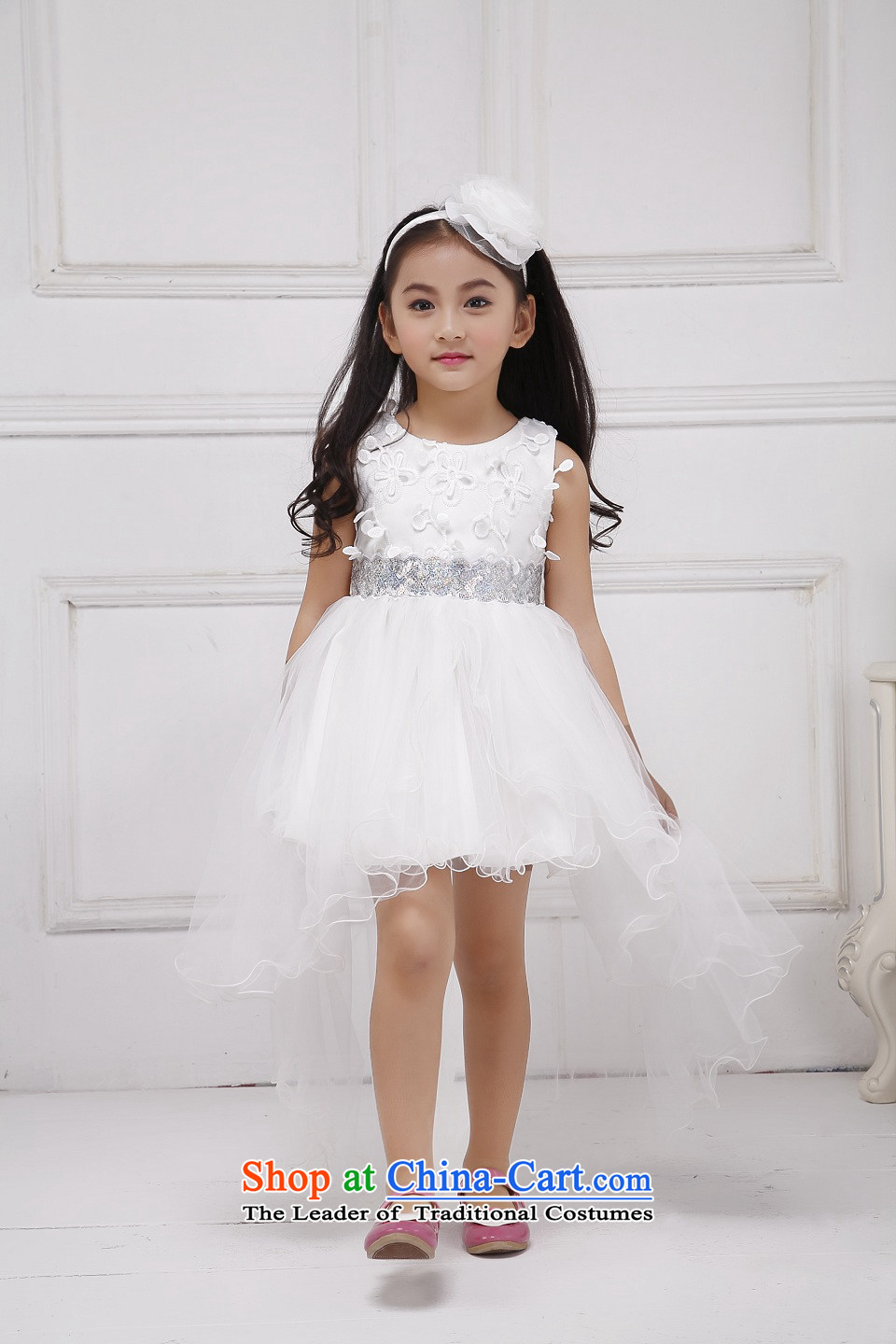 M High State Children's tail wedding dress girls dovetail princess skirt Flower Girls will bon bon skirt white 150 pictures, prices, brand platters! The elections are supplied in the national character of distribution, so action, buy now enjoy more preferential! As soon as possible.