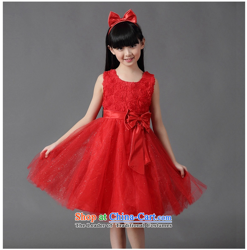 Girl children's wear dresses princess skirt Summer Children women show dress bon bon white wedding dress owara red 170cm/ 155-165cm height picture, recommends that the price, brand platters! The elections are supplied in the national character of distribution, so action, buy now enjoy more preferential! As soon as possible.