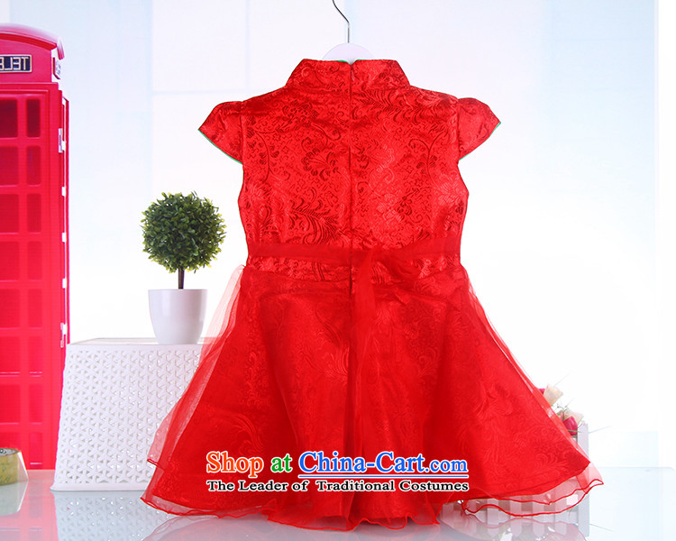 Tang Dynasty children's apparel cheongsam dress your baby thick cheongsam dress girls guzheng show festive dress winter pink 120 pictures, prices, brand platters! The elections are supplied in the national character of distribution, so action, buy now enjoy more preferential! As soon as possible.