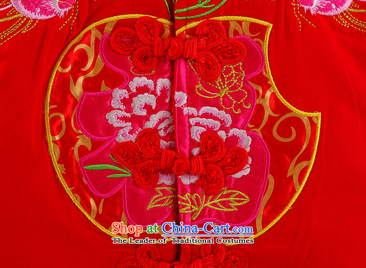 The baby girl infants Tang Dynasty Tang dynasty winter girls winter clothing Tang dynasty female babies robe kit children for Winter Package Install New Year 90 pictures, price pink, brand platters! The elections are supplied in the national character of distribution, so action, buy now enjoy more preferential! As soon as possible.