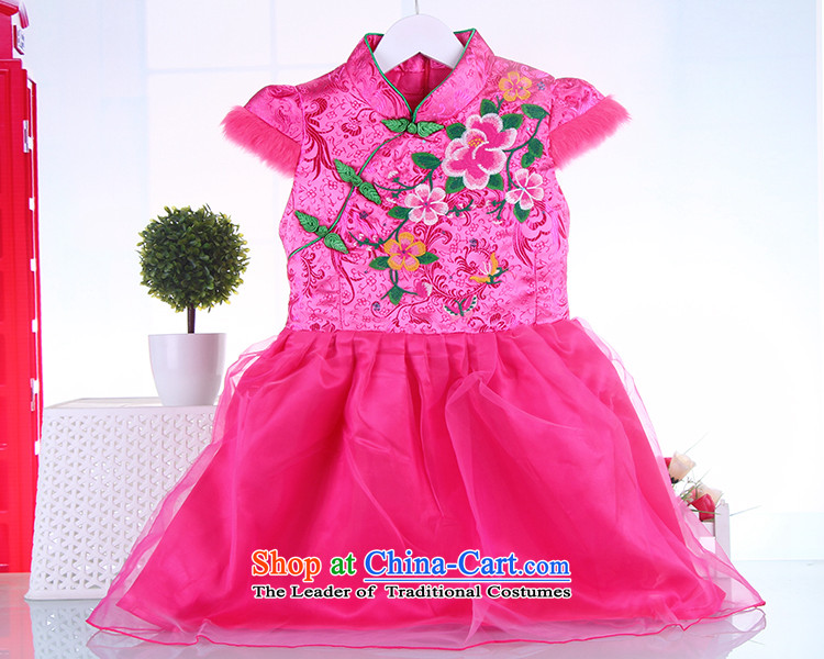 The girl child summer short-sleeved Tang dynasty dress kit baby qipao gown dance performance red infant children's wear red 150 pictures, prices, brand platters! The elections are supplied in the national character of distribution, so action, buy now enjoy more preferential! As soon as possible.