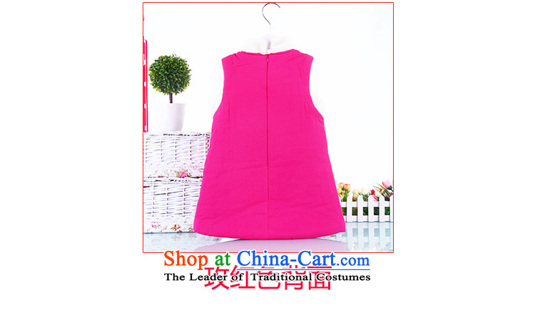 Children's Wear new women's child Tang dynasty CUHK winter clothing qipao dresses children with your baby girl to spend the new year-yi services 130 pictures, price red, brand platters! The elections are supplied in the national character of distribution, so action, buy now enjoy more preferential! As soon as possible.