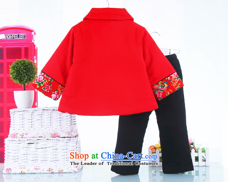 2015 girls new Tang Dynasty Winter Package thick children serving 2-3-4-5 new year-old female babies costume plus the new lunar new year with the lint-free services red 130 pictures, prices, brand platters! The elections are supplied in the national character of distribution, so action, buy now enjoy more preferential! As soon as possible.