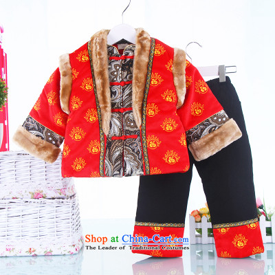 Small and new Dordoi boy thick cotton winter infant winter clothing age-old baby 2-3-4-5 dress packaged New Year cotton coat infant Tang red 130 pictures, prices, brand platters! The elections are supplied in the national character of distribution, so action, buy now enjoy more preferential! As soon as possible.