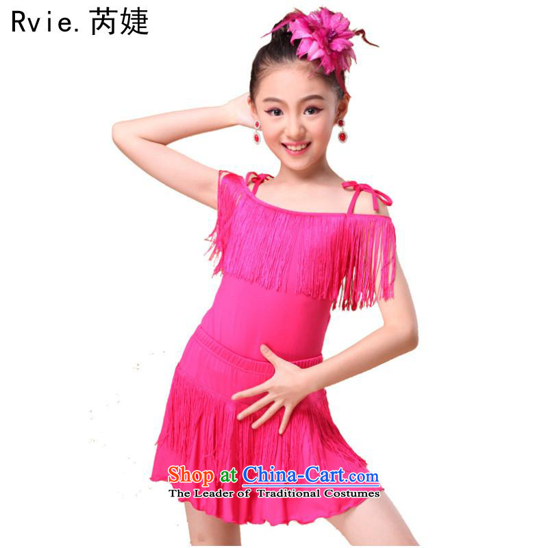 The spring and summer of 2015 new products children Latin American Dance skirt professional children will flow su stitching leopard XL, and involved (rvie.) , , , shopping on the Internet