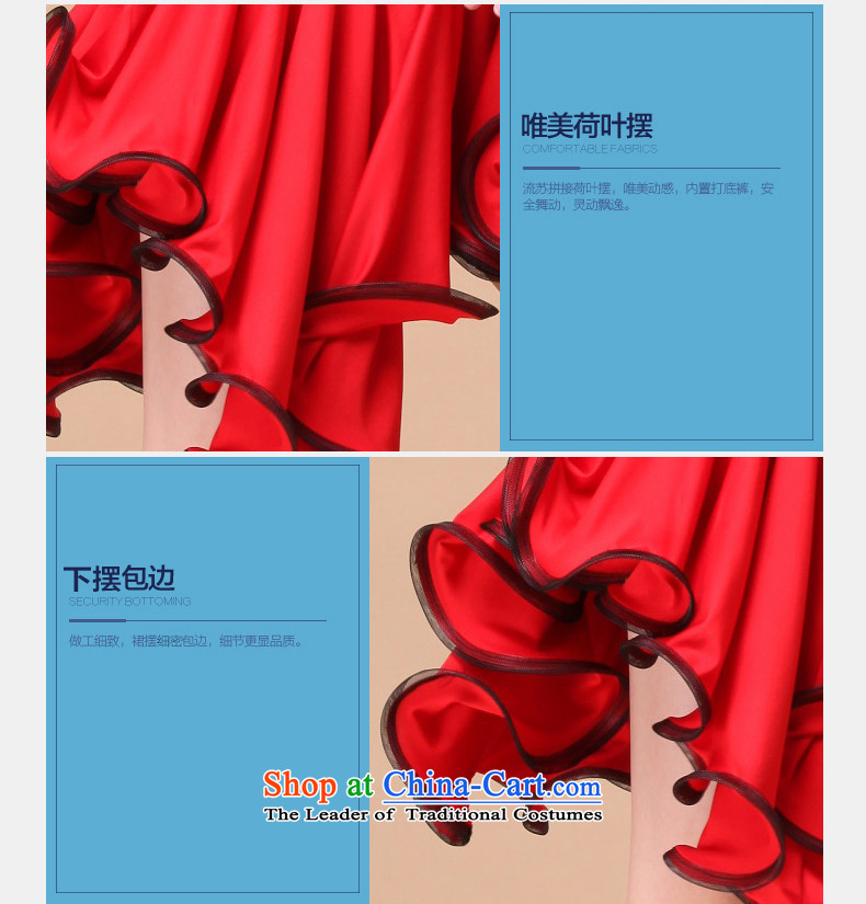 The spring and summer of 2015 new products children Latin dance skirt will children by professional dancers fit drill performance service with large red XL Photo, prices, brand platters! The elections are supplied in the national character of distribution, so action, buy now enjoy more preferential! As soon as possible.
