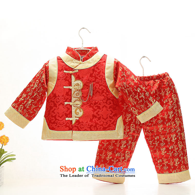 Winter new boys male baby clothed thee track folder cotton dress children age fitted winter photo camera clothing dress your baby coat kit and contemptuous of red 110, and fish fox shopping on the Internet has been pressed.
