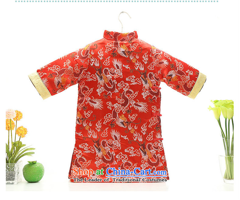 Tang Dynasty infant boys under the age of your baby dress autumn and winter, and load folder cotton robes of the dragon, boy children-style robes Tang red 110 pictures, prices, brand platters! The elections are supplied in the national character of distribution, so action, buy now enjoy more preferential! As soon as possible.