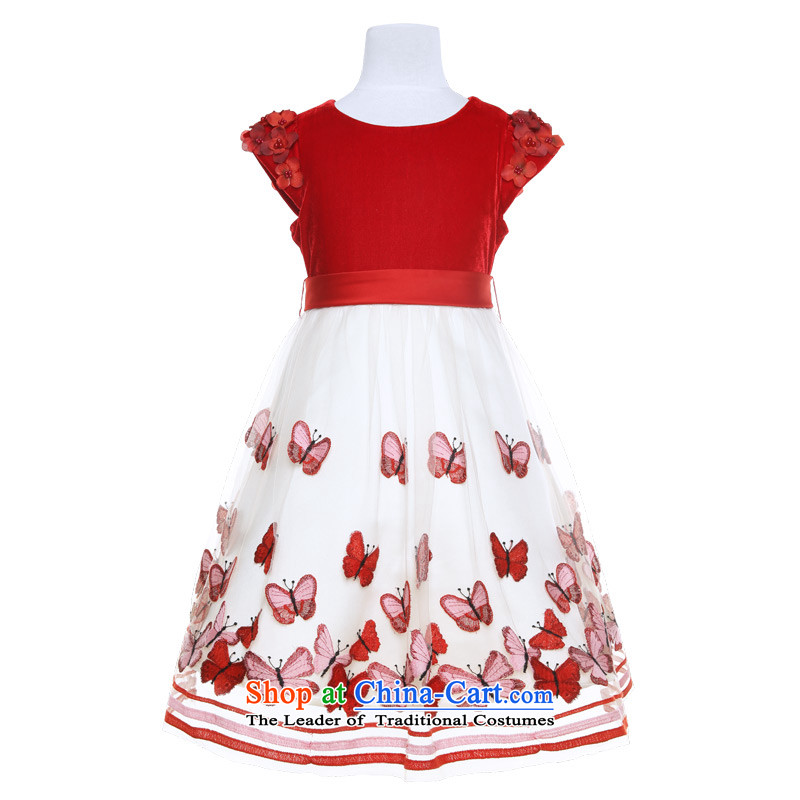 Love of Ko Yo Girl New 2015 princess skirt children bon bon skirt girls will dress dresses red 160, love of Ko Yo (I natural angel shopping on the Internet has been pressed.