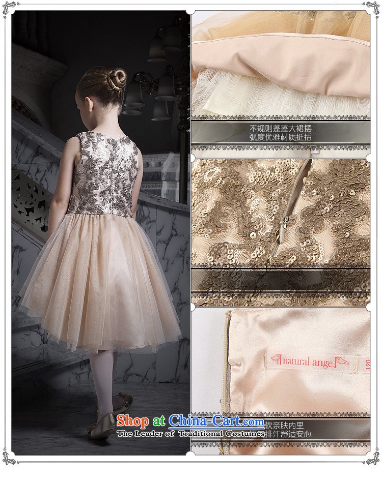 2015 Autumn and winter new Children's dress girls evening dresses large bon bon skirt princess skirt Flower Girls skirt will champagne color 160 pictures, prices, brand platters! The elections are supplied in the national character of distribution, so action, buy now enjoy more preferential! As soon as possible.