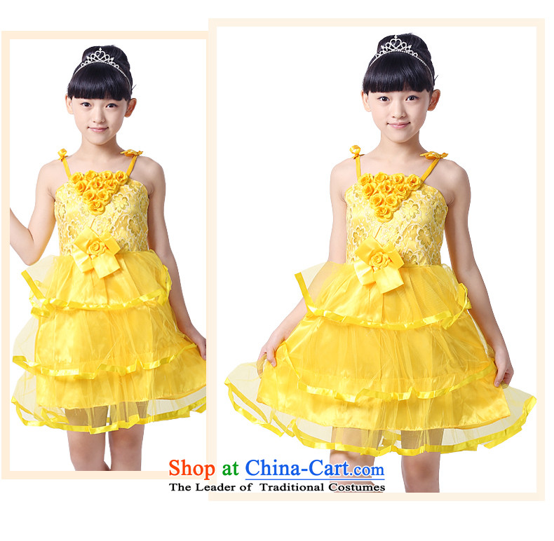 On New Year's day than M Leung Lok new child will dress girls modern dance wearing uniforms bon bon early childhood dance skirt costumes and yellow 140 pictures, prices, brand platters! The elections are supplied in the national character of distribution, so action, buy now enjoy more preferential! As soon as possible.