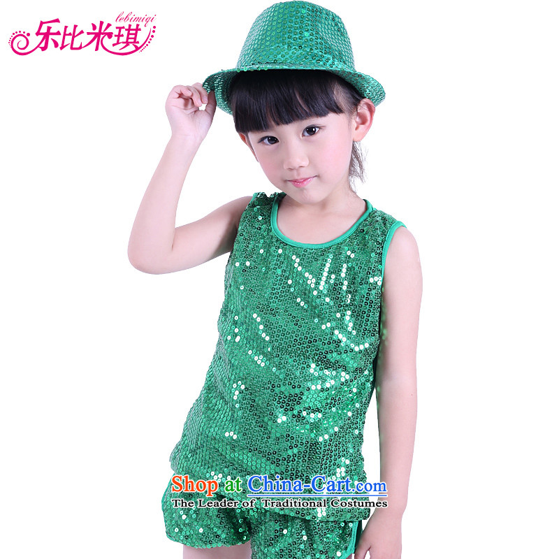 New Year's new child will jazz dance modern jazz dance show services to boys and girls wearing bright with street dance by red 140 Lok Kei (LEBIMIQI than m) , , , shopping on the Internet