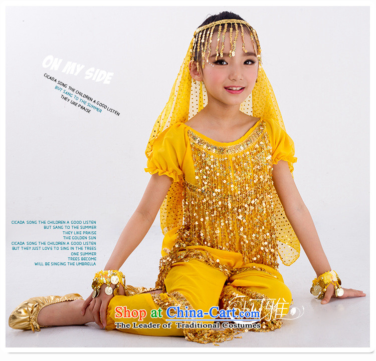 Children belly dance performances to Service Pack 61 Dance service lights are short-sleeved children edging Kit Yellow 2-piece XL Photo, prices, brand platters! The elections are supplied in the national character of distribution, so action, buy now enjoy more preferential! As soon as possible.