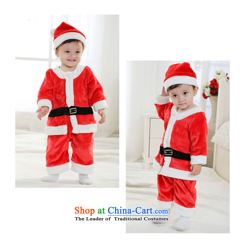 Children Christmas New Year Lovea boys and girls Christmas skirt baby Christmas performances services infant-yi Christmas Package men?95cm suitable for 3 Years