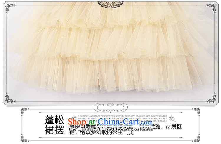 Love of Ko Yo Girl New 2015 princess skirt cake skirt children performances skirt dress dress champagne color 160 pictures, prices, brand platters! The elections are supplied in the national character of distribution, so action, buy now enjoy more preferential! As soon as possible.
