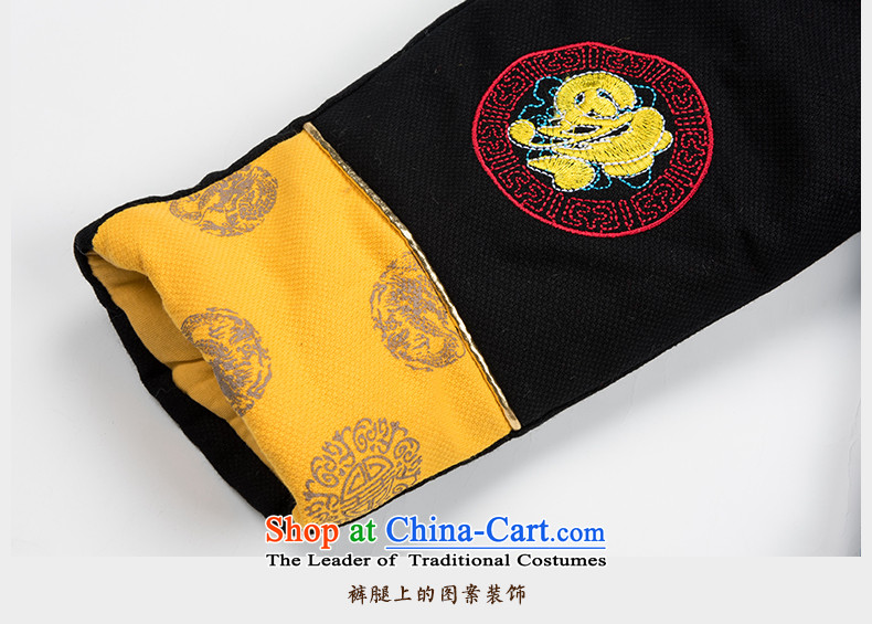 Child Lok Wei winter clothing new boys thick cotton-Tang Dynasty Chinese two kits 0-3 years New Year baby Kit Yellow 100 pictures, prices, brand platters! The elections are supplied in the national character of distribution, so action, buy now enjoy more preferential! As soon as possible.