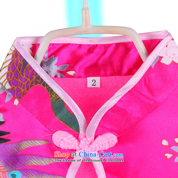 Children qipao summer girls Tang dynasty princess skirt national costumes of pure cotton girl children's wear guzheng costumes blue 100 pictures, prices, brand platters! The elections are supplied in the national character of distribution, so action, buy now enjoy more preferential! As soon as possible.