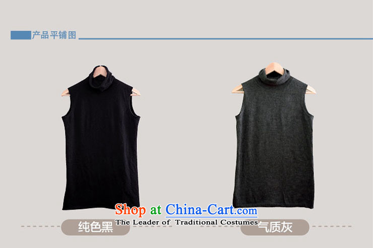 Jooi underwear 2015 new women's cashmere vest big sleeveless dresses, with black are code picture, prices, brand platters! The elections are supplied in the national character of distribution, so action, buy now enjoy more preferential! As soon as possible.