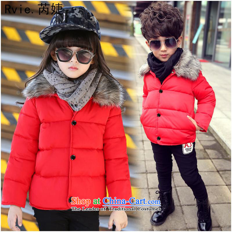 The Korean version of children's wear winter 2015, boys and girls, for cotton quilted fabrics children gross boys and girls thick cotton jacket black 150 yard, in accordance with the (leyier) , , , shopping on the Internet