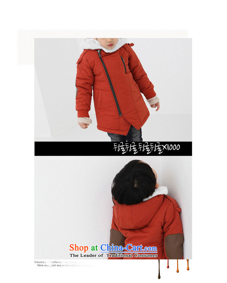 Children's wear winter 2015) Child Ãþòâ Korean thick cotton lint plus the boy child cotton coat coats of CUHK orange - The lint-free pictures, prices, 130cm brand platters! The elections are supplied in the national character of distribution, so action, buy now enjoy more preferential! As soon as possible.