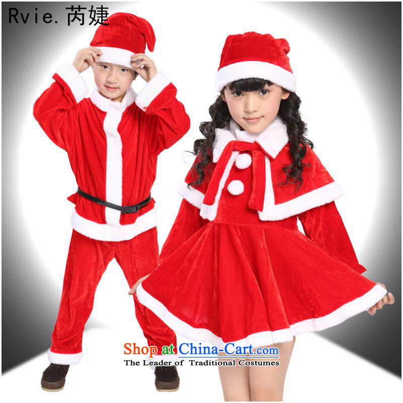 Christmas clothing children dressed for boys and girls will show Halloween clothes men 110cm, Santa Claus and involved (rvie.) , , , shopping on the Internet