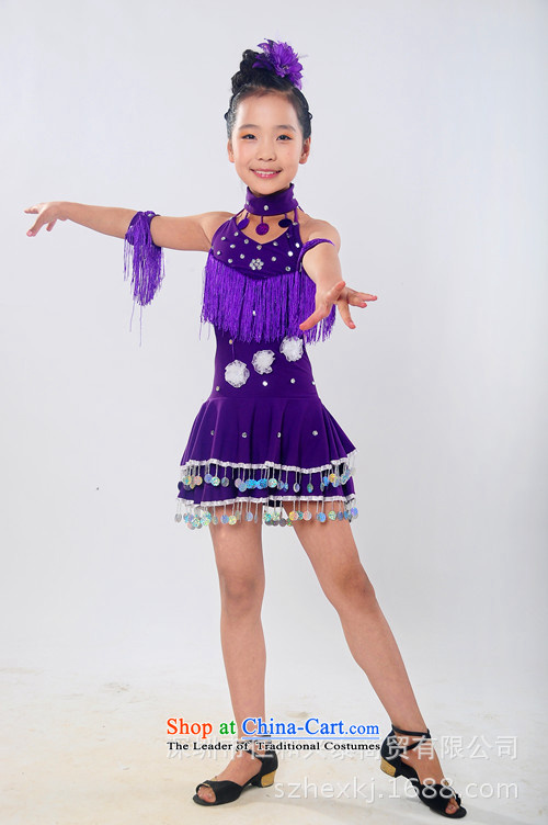 2015 new girls Latin dance wearing edging skirt game show children serving hot Latin dance performances drilling services purple 160cm photo, prices, brand platters! The elections are supplied in the national character of distribution, so action, buy now enjoy more preferential! As soon as possible.