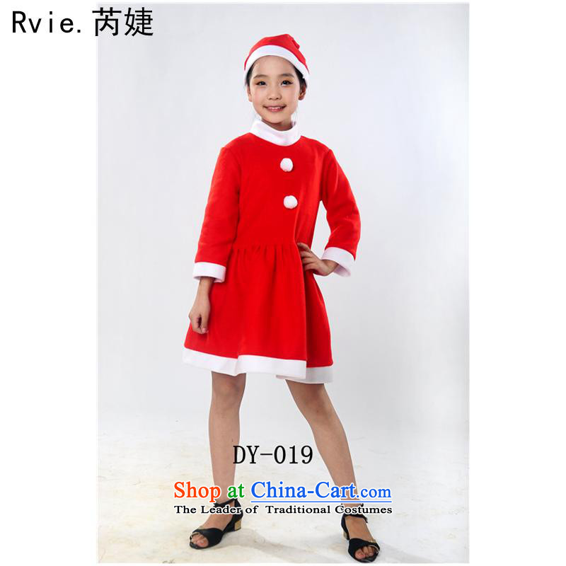 The new European and American children Christmas performances services for boys and girls to Santa Claus will polar fleece, 130cm