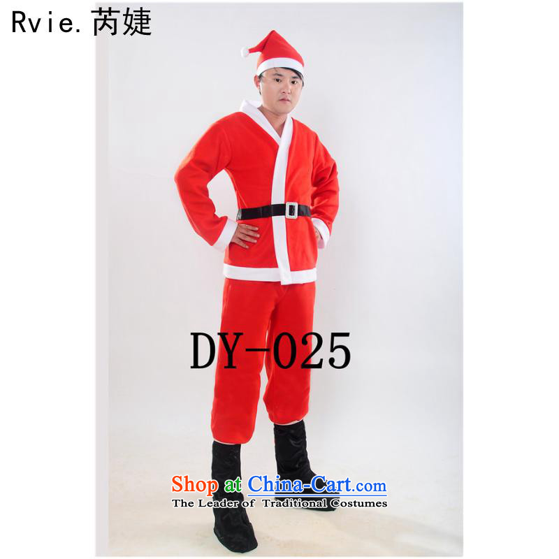 Europe and the adult male style clothing Christmas Christmas costumes and Santa Claus costumes scouring pads, S_150-160_ Kim