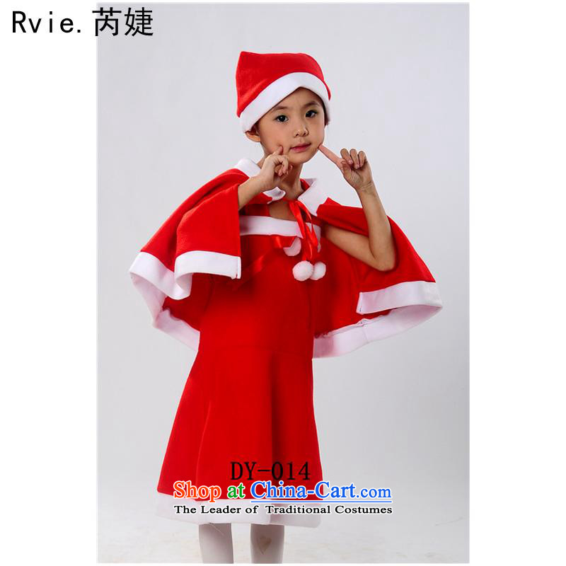 Western Christmas children's clothing girls Christmas performances will dress early childhood Santa Claus scouring pads, Kim 5.30