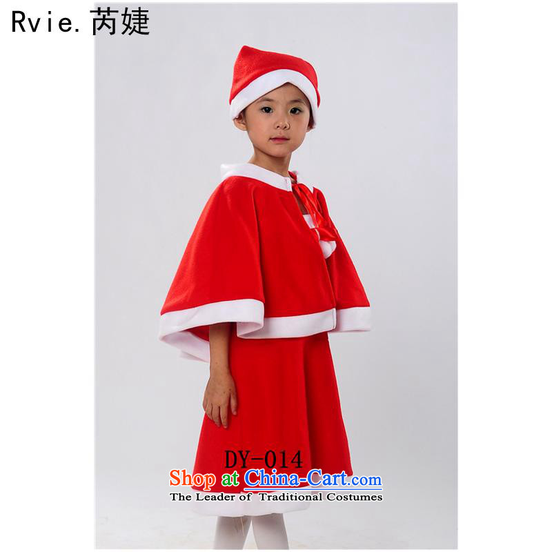 Western Christmas children's clothing girls Christmas performances will dress early childhood Santa Claus scouring pads, and 120cm, Kim involved (rvie.) , , , shopping on the Internet