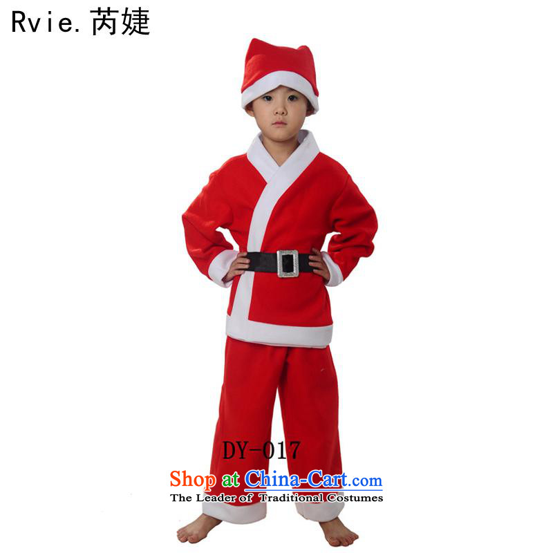 Europe and the Christmas clothing children Christmas day boy Santa Claus Show Services role play fashion non-woven cloth, in accordance with the American (100cm, leyier) , , , shopping on the Internet
