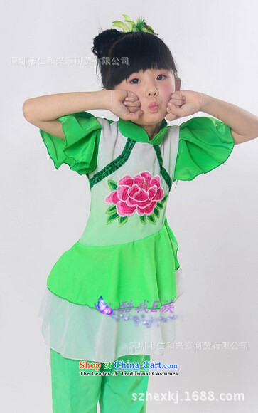 New Year's day of the new children's dance services girls CLASSICAL DANCE SHOW services early childhood services of the Han ethnic dance dance green in the upper part of the 90 dapshim picture, prices, brand platters! The elections are supplied in the national character of distribution, so action, buy now enjoy more preferential! As soon as possible.