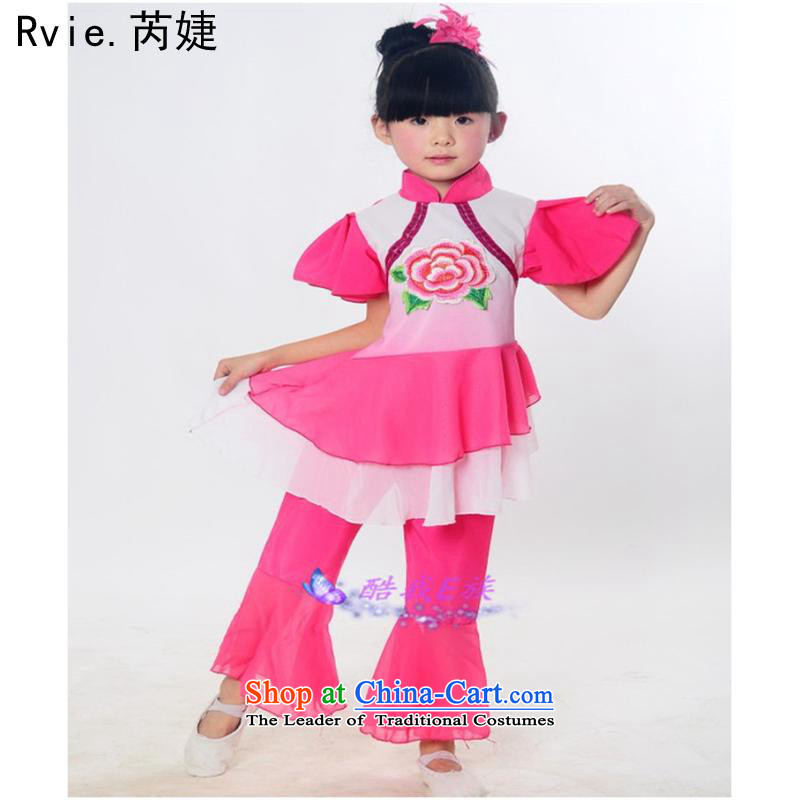 New Year's day of the new children's dance services girls CLASSICAL DANCE SHOW services early childhood services of the Han ethnic dance dance green in the upper part of the?90 hulling mill