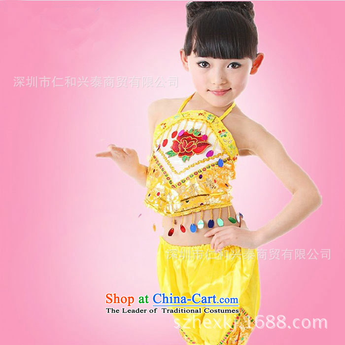 The New Year and Spring Festival for children that will poverty folk dances of early childhood services publicity related dance performances clothing girls on chip yellow 90 pictures, prices, brand platters! The elections are supplied in the national character of distribution, so action, buy now enjoy more preferential! As soon as possible.