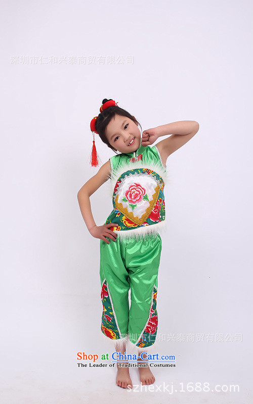 The New Year and Spring Festival of the new child yangko will dance to the young girl children folk dance performances to red 110cm, pictures, prices, brand platters! The elections are supplied in the national character of distribution, so action, buy now enjoy more preferential! As soon as possible.