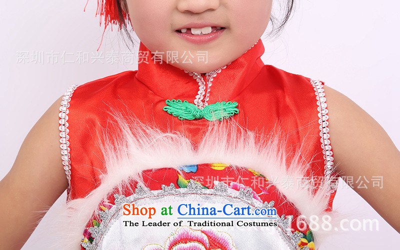 The New Year and Spring Festival of the new child yangko will dance to the young girl children folk dance performances to red 110cm, pictures, prices, brand platters! The elections are supplied in the national character of distribution, so action, buy now enjoy more preferential! As soon as possible.