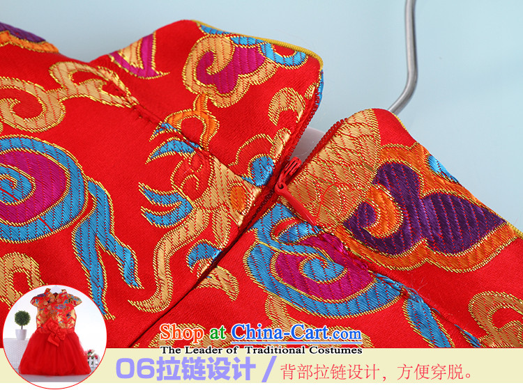 Autumn and winter cheongsam dress the new girls qipao thick baby Tang dynasty children of ethnic costumes child guzheng will dance dresses red 120 pictures, prices, brand platters! The elections are supplied in the national character of distribution, so action, buy now enjoy more preferential! As soon as possible.