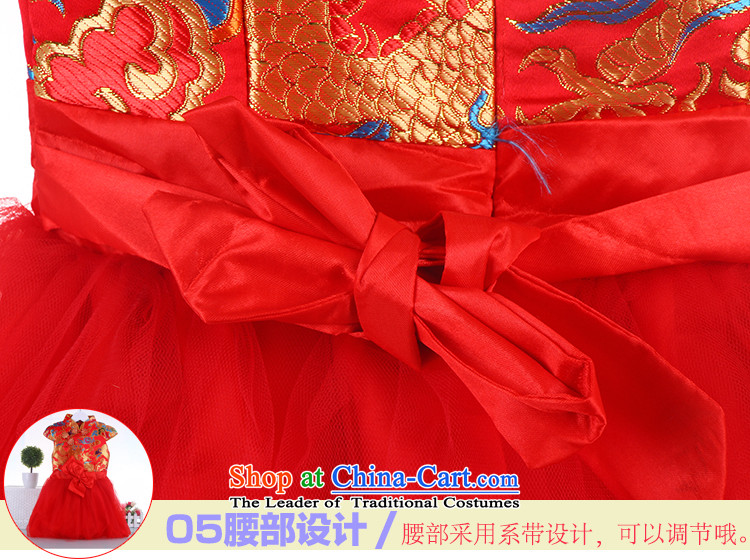 The New China wind clip cotton children guzheng performances qipao gown girls Tang dynasty winter clothing baby princess dresses red 110cm, pictures, prices, brand platters! The elections are supplied in the national character of distribution, so action, buy now enjoy more preferential! As soon as possible.