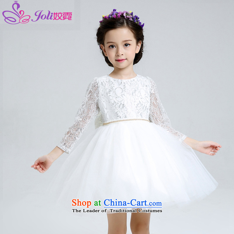 Ngai Children Dance service every princess skirt dress skirt girls dress dances will serve girls show Services White 150, per-ngai (joli) , , , shopping on the Internet