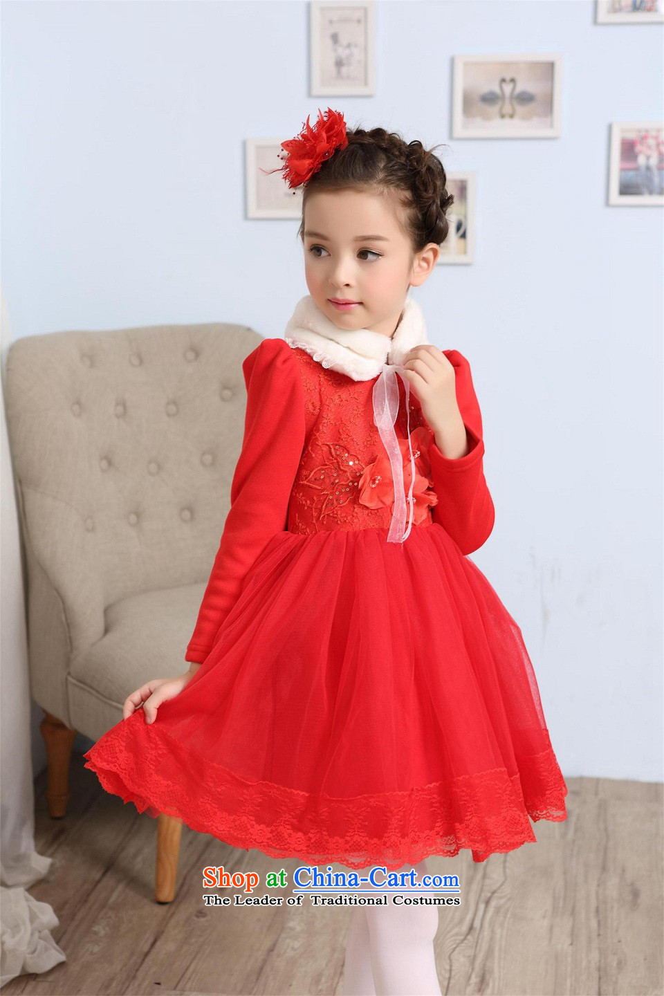 M high state of the 2015 Winter girls not pure cotton lint-free flower dress children Christmas With New Year with Princess skirt red 140 pictures, prices, brand platters! The elections are supplied in the national character of distribution, so action, buy now enjoy more preferential! As soon as possible.