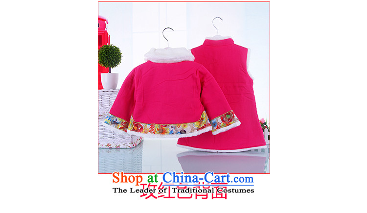 New Women's baby Tang dynasty thick shawl qipao infant New Year with winter) winter sets out cotton coat red 110 pictures, prices, brand platters! The elections are supplied in the national character of distribution, so action, buy now enjoy more preferential! As soon as possible.