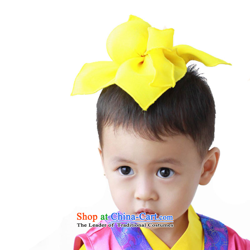 61. Children will nunnery boy disciples costume Han-regulation Neo-confucian services as child care that Chong Cao will adjust 120cm, yellow leather case package has been pressed shopping on the Internet