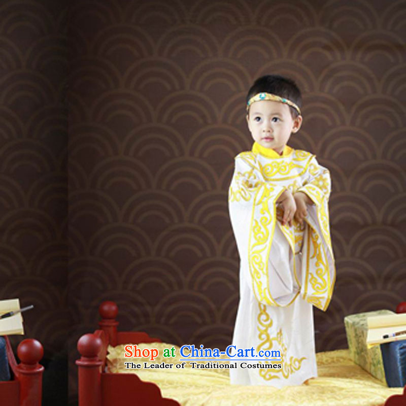 Children 61 Photography Show Services costume Shao Er costume Shu Tong Fung pointed out that as the service performance package stage performances dress yellow leather-package has been pressed 120cm, shopping on the Internet