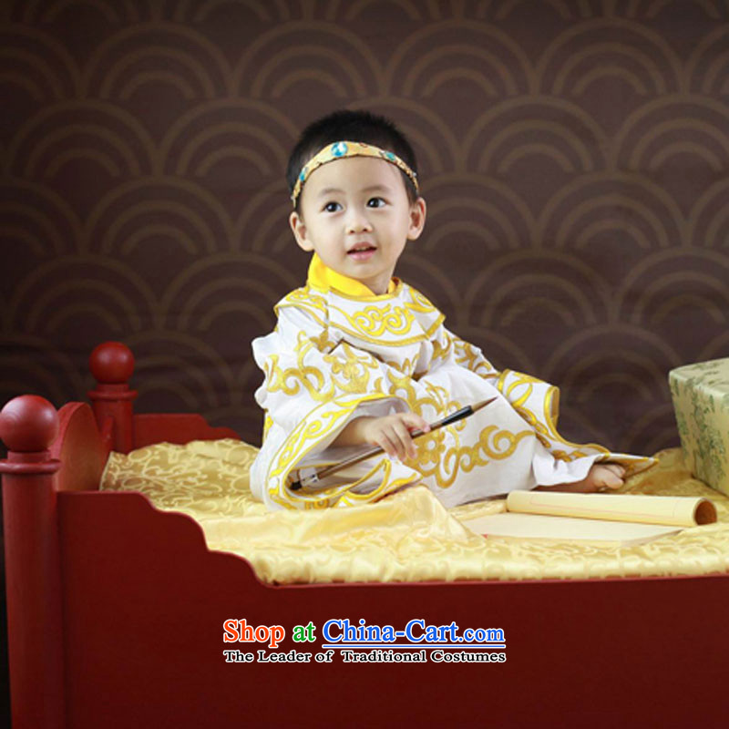 Children 61 Photography Show Services costume Shao Er costume Shu Tong Fung pointed out that as the service performance package stage performances dress yellow leather-package has been pressed 120cm, shopping on the Internet